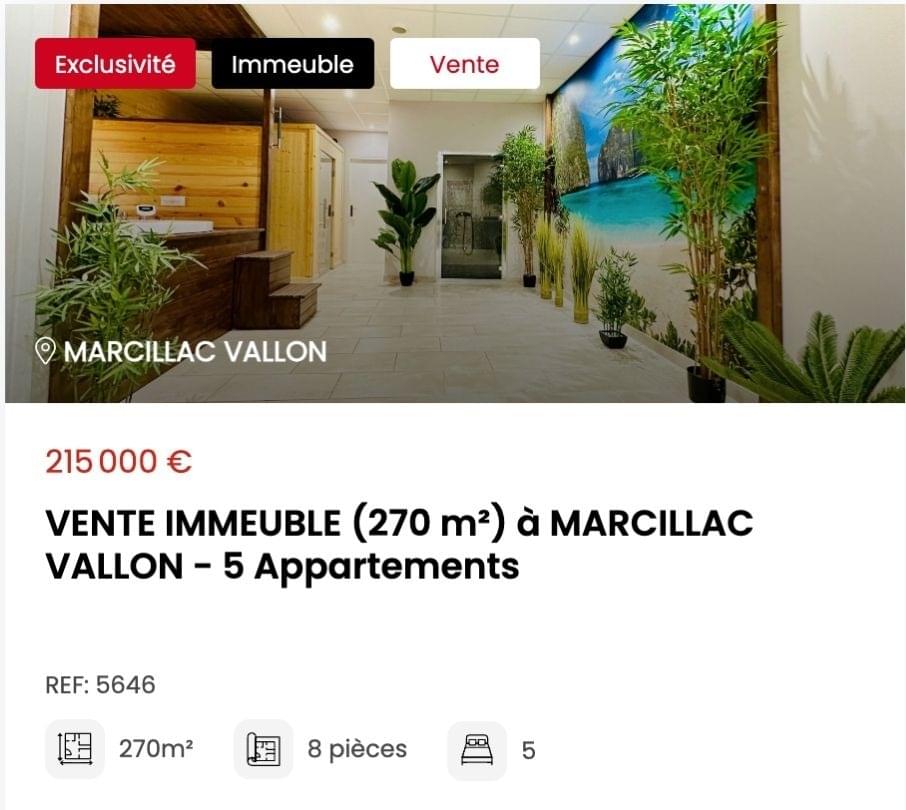 Immeuble Marcillac Vallon