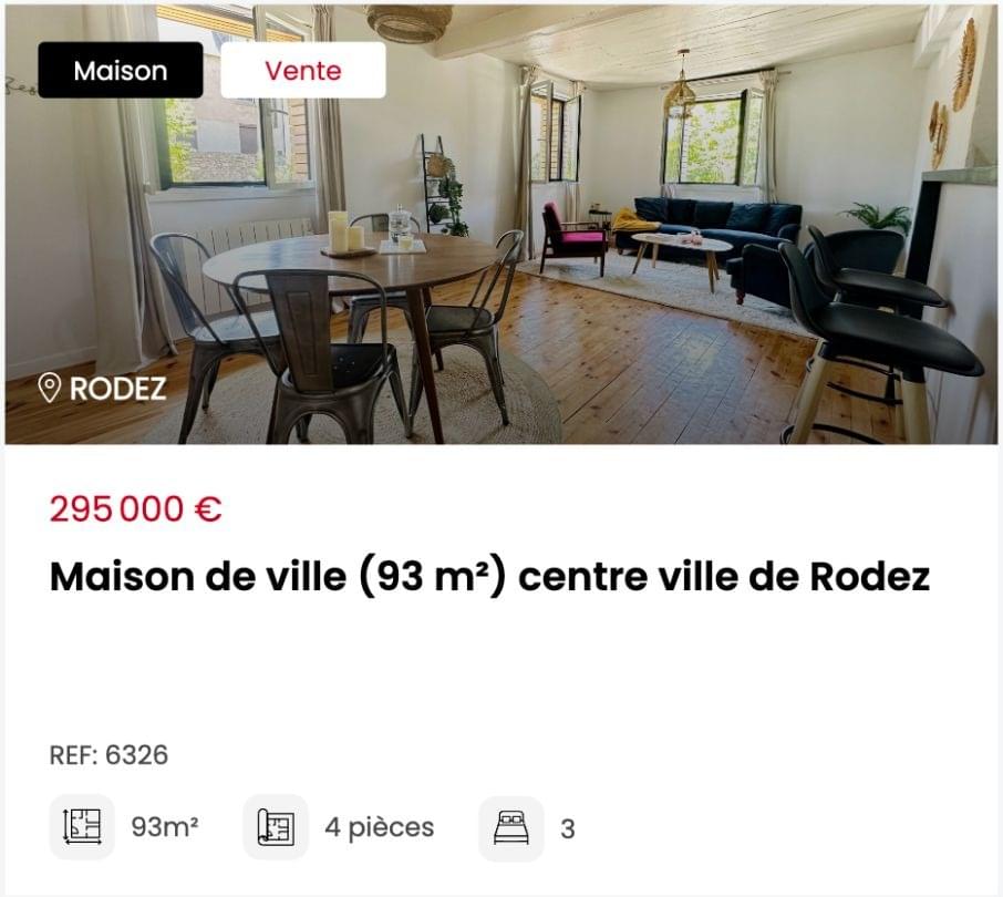 Maison de ville Rodez