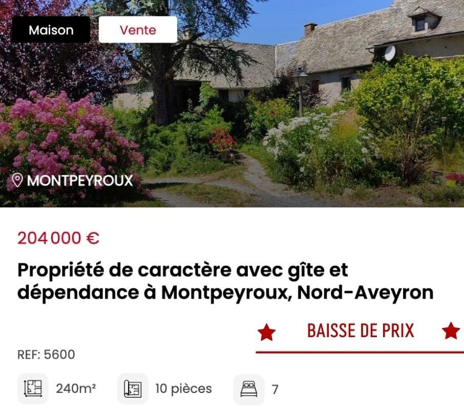 Maison familiale Montpeyroux